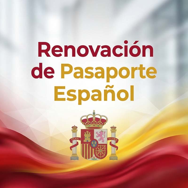 Renovación de pasaporte español